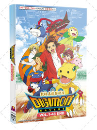 Digimon Savers Anime DVD (2006-2007) Complete Box Set English Dub